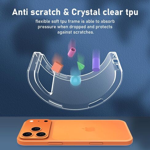 Compatible with Apple iPhone 17 Pro Max Case, Ultra [Slim Thin] Flexible Clear TPU Phone Case for Apple iPhone 17 Pro Max Gel Rubber Soft Skin Silicone Protective Case,Transparent in Saudi Arabia