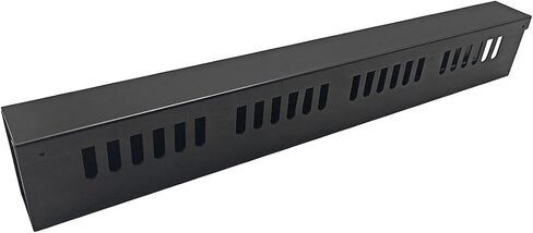 Monoprice 2U Metal Rackmount Cable Management لوحة - 1.58 قدم - أسود ، يحمي الكابلات ، ويعزز تدفق الهواء الجيد ، وتجميع سهلة للكابلات ، وتنظيم الكابلات in Saudi Arabia