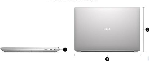 2025 NewDell 16 Premium(Previously XPS 16) AI Laptop, 16.3" OLED UHD+ (3840x2400) Touch Screen, Core Ultra 9 285H 16 Core, 32GB RAM 1TB SSD, Geforce RTX 5060, 3*Thunderbolt 4 Wi-Fi 7 Win 11Pro in Saudi Arabia