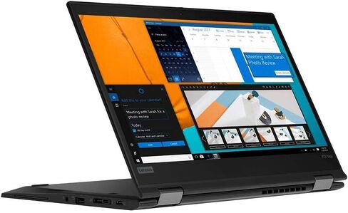 Lenovo ThinkPad X13 Yoga Gen 1 13.3 "شاشة تعمل باللمس 2 في 1 دفتر الملاحظات ، Intel Core I5-10210U ، ذاكرة وصول عشوائي 8 جيجا بايت ، 256 جيجا بايت SSD (20SX002AUS) (متجدد) in Kuwait