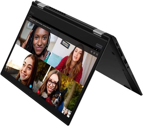 Lenovo ThinkPad X13 Yoga Gen 1 13.3 "شاشة تعمل باللمس 2 في 1 دفتر الملاحظات ، Intel Core I5-10210U ، ذاكرة وصول عشوائي 8 جيجا بايت ، 256 جيجا بايت SSD (20SX002AUS) (متجدد) in Kuwait