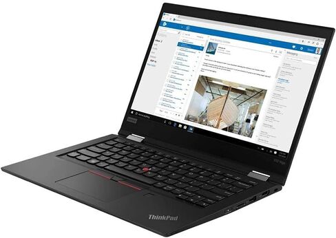 Lenovo ThinkPad X13 Yoga Gen 1 13.3 "شاشة تعمل باللمس 2 في 1 دفتر الملاحظات ، Intel Core I5-10210U ، ذاكرة وصول عشوائي 8 جيجا بايت ، 256 جيجا بايت SSD (20SX002AUS) (متجدد) in Kuwait