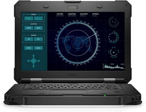 Dell Latitude Rugged 5420 كمبيوتر محمول | 14 "1920x1080 FHD | CORE I7-8650U - 1TB SSD DRIVE - 32GB RAM - AMD RADEON RX 540 | 4 CORES @ 4.2 GHz - 4GB GDDR5 WIN 11 Pro Black (READED) in Kuwait