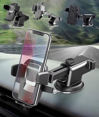 Suction Cup car Phone Holder, Windshield Phone Bracket, air Vent Stand in Saudi Arabia