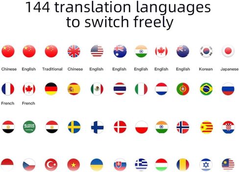 تفتح سماعات الأذن من Sixco Language سماعات الأذن اللاسلكية ، براعم الأذن لتوصيل الهواء الخالي من الألم مع علبة شحن العرض الرقمية LED ، مقاومة للعرق للركض ، (أسود) in Kuwait