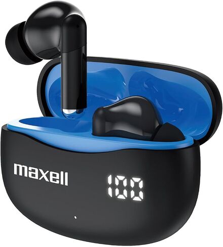 Maxell True Wireless Active Loves Compuds - ANC و ENC Technology - 22 ساعة وقت اللعب - صوت غامرة in Saudi Arabia