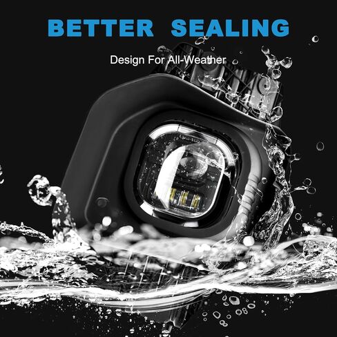 LED Fog Light Assembly for 1999-2016 Ford F250 F350 F450 F550 Super Duty - Driving Fog Lamp Compatible with Original Frame 【No fog lamp bracket】 in Saudi Arabia