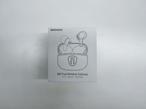 Wireless Earbuds, Bluetooth 5.4 Headphones HiFi Stereo, Bluetooth Earbuds with ENC Noise Cancelling Mic, IP7 Waterproof in Ear Earphones, 48H, Black in Saudi Arabia