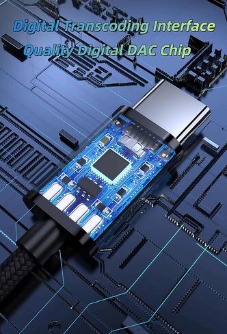 سماعات USB-C سلكية مع الميكروفون ، إلغاء الضوضاء ، التحكم في مستوى الصوت ، متوافقة مع Galaxy S25 S24 S23 S22 ، iPhone 16 15 ، Pixel هواتف in Kuwait