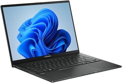 ASUS ZenBook 14 OLED Q425 Laptop (2024) Touch | 14" 1920x1200 FHD+ | Core Ultra 7-155H - 1TB SSD Hard Drive - 16GB RAM | 16 cores @ 4.8 GHz Win 11 Home Silver in Saudi Arabia