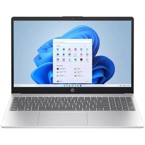 HP 2025 الكمبيوتر المحمول | 15-FD000 | 15.6 "1920 x 1080 Touch | Intel-10 Core i5-1334u | Intel Iris Xe Graphics | 16GB DDR4 | 512GB SSD | Windows 11 Home | Wi-Fi 6-Bluetooth 5.3-720p HD Camera-Silver-Silver in Kuwait