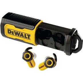 DEWALT HUKED DUGY PLUETOOTH POCENTITE PRO X2 ANC TRUE WIRELESS LOTERSIONDS ، وضواحي فعالة لإلغاء سماعات الأذن العمل ، وعناصر التحكم في الاتصال الهاتفي ، ووقت تشغيل 10 ساعات (40+ W/CASE) ، 4 أوضاع EQ ، IP54 in Kuwait