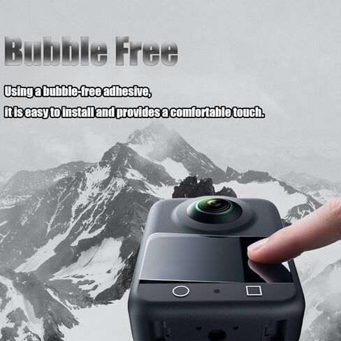 DJI OSMO 360 8K شاشة واقي الشاشة ، واقي شاشة OSMO 360 لـ DJI OSMO 360 مع فيلم شاشة LCD الزجاجية المزدحمة ، فائق HD ، صلابة 9H ، مقاومة للخدش ، لامعة (حزمة واحدة) in Kuwait