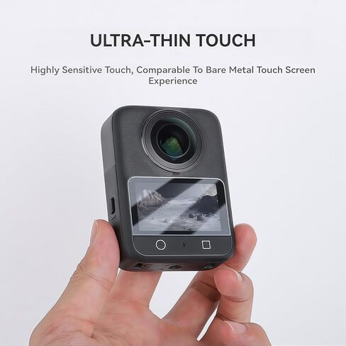 DJI OSMO 360 8K شاشة واقي الشاشة ، واقي شاشة OSMO 360 لـ DJI OSMO 360 مع فيلم شاشة LCD الزجاجية المزدحمة ، فائق HD ، صلابة 9H ، مقاومة للخدش ، لامعة (حزمة واحدة) in Kuwait