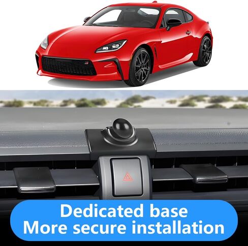 حامل هاتف السيارة لـ Toyota GR86 2022-2026 و Subaru BRZ 2022-2025 الملحقات الداخلية التلقائية أفضل الهواتف المحمولة MOUNT Mobile Cradle Cradle Charging Screens Screen Screen in Saudi Arabia