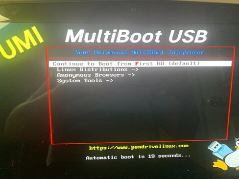 Cyberezq 2021 الإصدار 32GB Multiboot USB Flash محرك أقراص ، 15 أنظمة Linux قابلة للتمهيد. تعلم لينكس in Kuwait
