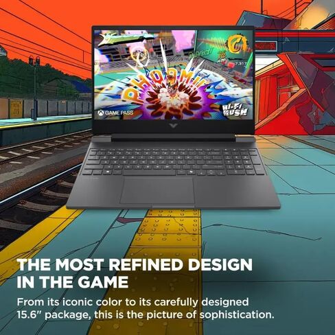 HP Victus 15.6" 144Hz Full HD Gaming Laptop - AMD Ryzen 7 7445HS - NVIDIA GeForce RTX 4050-Windows 11-Copilot-with Mouse Pad (64GB RAM |2TB PCIe SSD+Mouse pad) in Saudi Arabia