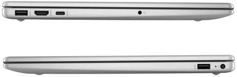 HP 2025 الكمبيوتر المحمول | 15-FD000 | 15.6 "1920 x 1080 Touch | Intel-10 Core i5-1334u | Intel Iris Xe Graphics | 16GB DDR4 | 512GB SSD | Windows 11 Home | Wi-Fi 6-Bluetooth 5.3-720p HD Camera-Silver-Silver in Kuwait