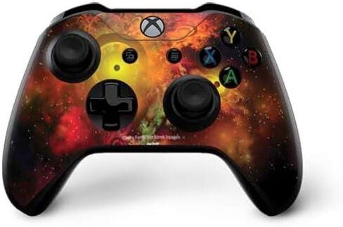 Skinit Decal Gaming Skin Compatible with Xbox One X Bundle - Officially Licensed StockTrek Colorful Nebulae and Interstellar Matter Design in Saudi Arabia
