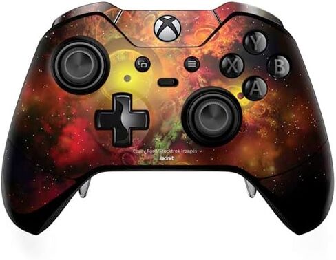 Skinit Skinit Gaming Gaming Skin متوافق مع جهاز التحكم في Xbox One Elite - سديم ملون Stocktrek المرخص رسميًا وتصميم المادة بين النجوم in Saudi Arabia