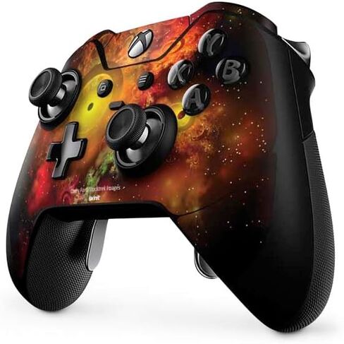 Skinit Skinit Gaming Gaming Skin متوافق مع جهاز التحكم في Xbox One Elite - سديم ملون Stocktrek المرخص رسميًا وتصميم المادة بين النجوم in Saudi Arabia