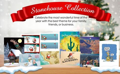 مجموعة Stonehouse Penguin Thanks Note Cards - ملاحظات شكر فارغة - صنع في الولايات المتحدة الأمريكية - مجموعة محاصر بطاقات ملاحظات الحيوانات اللطيفة (البطريق) in Saudi Arabia