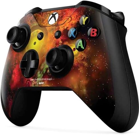 Skinit Skinit Gaming Gaming Skiner مع وحدة تحكم Xbox One X - سديم ملون Stocktrek مرخص رسميًا وتصميم المادة بين النجوم in Saudi Arabia