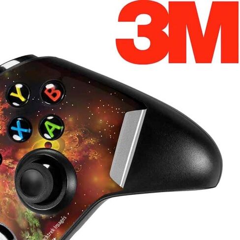Skinit Skinit Gaming Gaming Skiner مع وحدة تحكم Xbox One X - سديم ملون Stocktrek مرخص رسميًا وتصميم المادة بين النجوم in Saudi Arabia