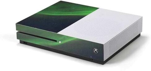 Skinit Skinit Gaming Gaming Skin متوافق مع وحدة التحكم Xbox One S - رقصات Stocktrek Aurora Borealis المرخصة رسميًا فوق تصميم المحيط القطب الشمالي in Saudi Arabia
