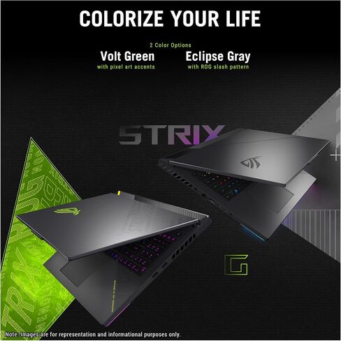 ASUS ROG Strix G18 Gaming Laptop, AMD Ryzen 9-9955HX, 32 GB DDR5 RAM, 1 TB PCIe SSD, 18" 2.5K (2560x1600) 240Hz Display, Nvidia G-Force RTX 5070, 4-Zone RGB Keyboard, W11 Home, Eclipse Gray in Saudi Arabia