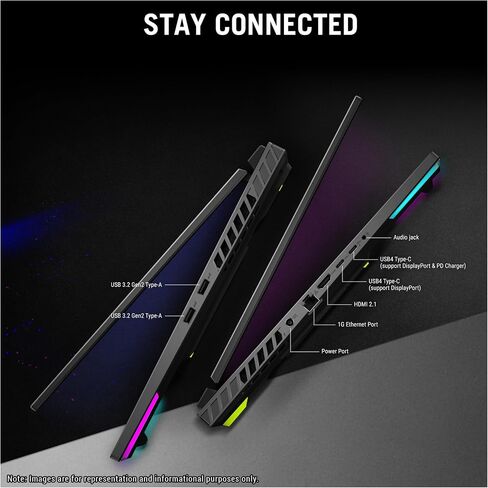 ASUS ROG Strix G18 Gaming Laptop, AMD Ryzen 9-9955HX, 32 GB DDR5 RAM, 1 TB PCIe SSD, 18" 2.5K (2560x1600) 240Hz Display, Nvidia G-Force RTX 5070, 4-Zone RGB Keyboard, W11 Home, Eclipse Gray in Saudi Arabia