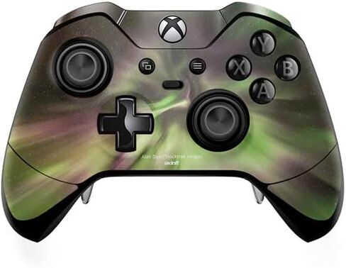 Skinit Skinit Gaming Gaming Skiner مع وحدة التحكم في Xbox One Elite - تصميم Sky Aurora مرخص رسميًا. in Saudi Arabia