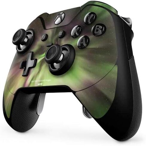 Skinit Skinit Gaming Gaming Skiner مع وحدة التحكم في Xbox One Elite - تصميم Sky Aurora مرخص رسميًا. in Saudi Arabia