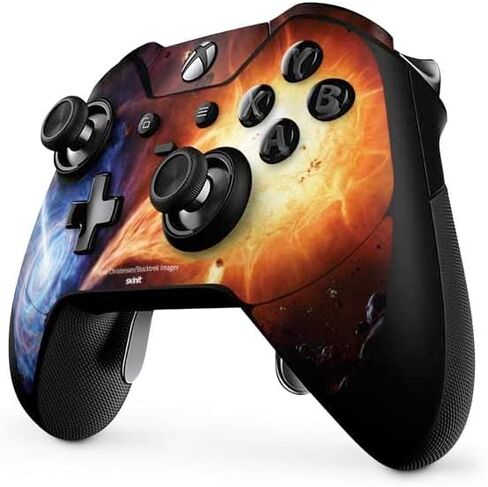 Skinit Decal Gaming Skin Compatible with Xbox One Elite Controller - Officially Licensed StockTrek Binary System Orbiting Near a Black Hole Design in Saudi Arabia