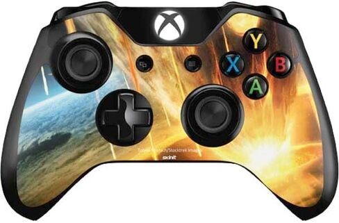Skinit Skinit Gaming Gaming Skiner مع وحدة التحكم Xbox One - تصادم كويكب العملاق المرخص رسميًا مع تصميم الكوكب الأرض in Saudi Arabia