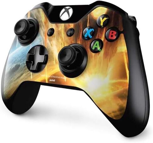 Skinit Skinit Gaming Gaming Skiner مع وحدة التحكم Xbox One - تصادم كويكب العملاق المرخص رسميًا مع تصميم الكوكب الأرض in Saudi Arabia