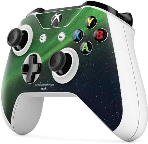 Skinit Decal Gaming Skin Compatible with Xbox One S Controller - Officially Licensed StockTrek Aurora Borealis Dances Above The Arctic Ocean Design in Saudi Arabia