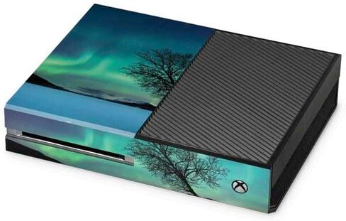 Skinit Decal Gaming Skin Compatible with Xbox One Console - Officially Licensed StockTrek Aurora Borealis Over a Lake in Norway Design in Saudi Arabia