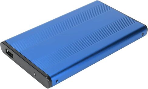 1Tb External Hard Drive External Hard Drive 2.5In Usb3.0 to Enclosure, Aluminum Alloy Case, 5Gbps Transmission Ratefor Vista, , Os X, Anti Static Design (Blue) in Saudi Arabia