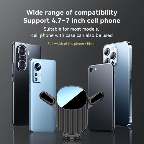 M17 Car Phone Holder Mount Phone Mount for Car Windshield Dashboard Air Vent Universal Hands Free Automobile Cell Phone Holder Fit for iPhone Smartphone in Saudi Arabia