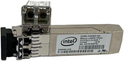 AFBR 709DMZ-IN3 SFP-10G-SR 10GBASE-SR Module Transceiver 850nm E65689-005 Optical Transceiver Module in Kuwait