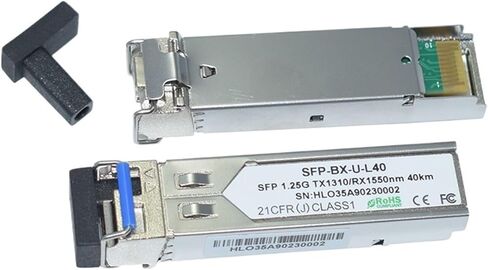 Fiber Transceiver 1.25G SFP 40km 1310/1550nm LC Single Connector in Kuwait
