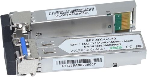Fiber Transceiver 1.25G SFP 40km 1310/1550nm LC Single Connector in Kuwait