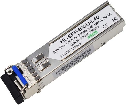 Fiber Transceiver 1.25G SFP 40km 1310/1550nm LC Single Connector in Kuwait