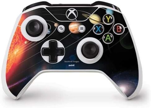 Skinit Skinit Gaming Gaming Skin متوافق مع جهاز التحكم Xbox One S - تصميم نظام SockTrek Solar المرخص رسميًا in Saudi Arabia
