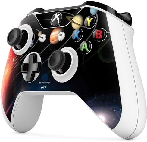 Skinit Skinit Gaming Gaming Skin متوافق مع جهاز التحكم Xbox One S - تصميم نظام SockTrek Solar المرخص رسميًا in Saudi Arabia