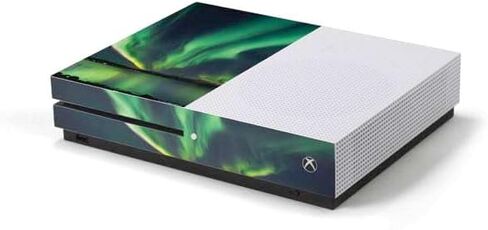 Skinit Skinit Gaming Gaming Skin متوافق مع وحدة التحكم Xbox One S - Stocktrek Aurora Borealis المرخصة رسميًا على Tjeldsundet في Norway Design in Saudi Arabia