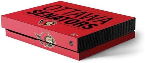 Skinit Skinit Gaming Gaming Skin متوافق مع وحدة التحكم Xbox One X - تصميم تشكيلة Senator NHL Ottawa المرخصة رسميًا in Saudi Arabia