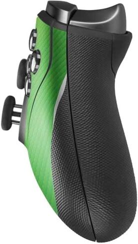 Skinit Skinit Gaming Gaming Skin Accompated مع Sebox Elite Wireless Controller Series 2 - تصميم مواد نسيج ألياف الكربون الخضراء in Saudi Arabia