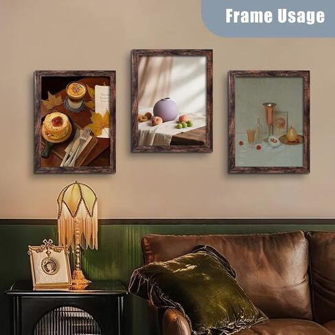 SESEAT Black 8x10 Picture Frame, Photo Frame for Wall Mounting or Tabletop Diaplay, 1 Pack in Kuwait